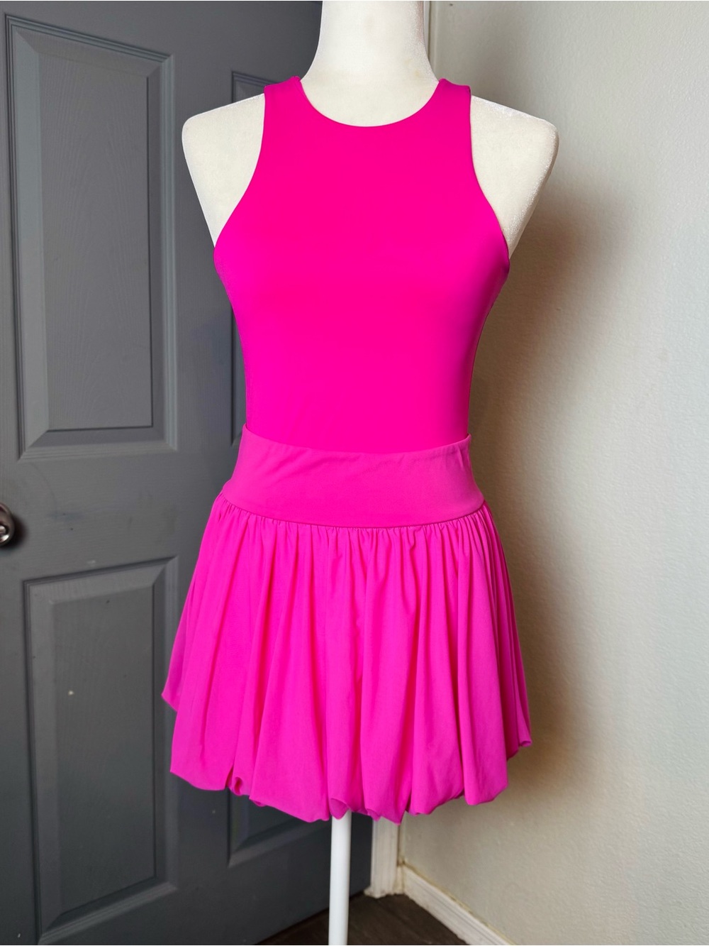 Pink Bubble Skort Medium